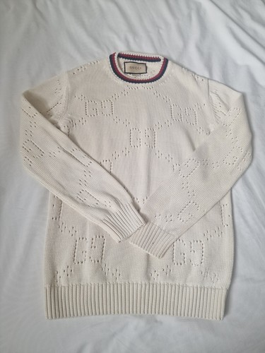 Gucci perforated cotton - perforated, gg