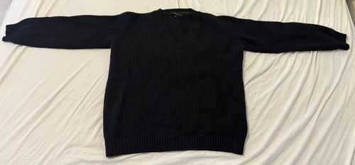 Gucci black ribbed wool - black,