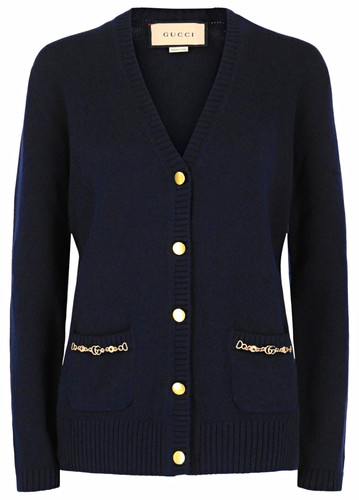 Womens gucci 100 cashmere navy - womens,