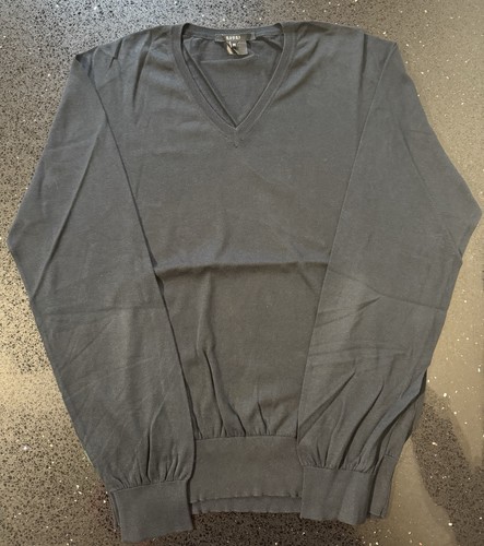 Gucci men navy knit - knit, v-neck