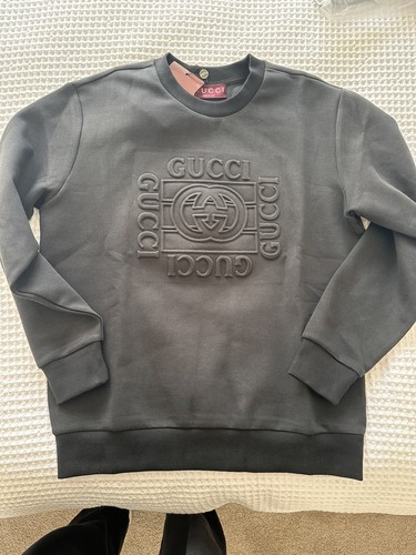 Gucci mens black jumper - mens,