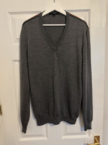 Gucci men wool jumper - wool, size