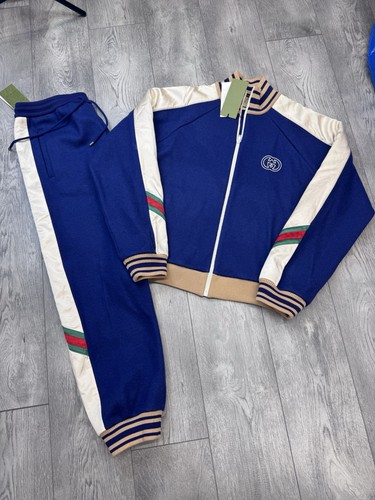 Gucci tracksuit blue - tracksuit,