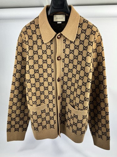 Gucci wool cardigan - gg, size