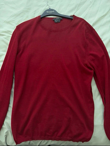 Gucci men red wool - wool, crew