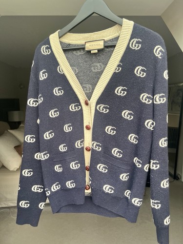 Women gucci navy - navy, cardigan