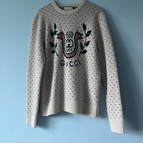 Gucci wool sweater cream - wool,