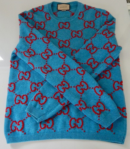 Authentic gucci men blue gg - authentic,