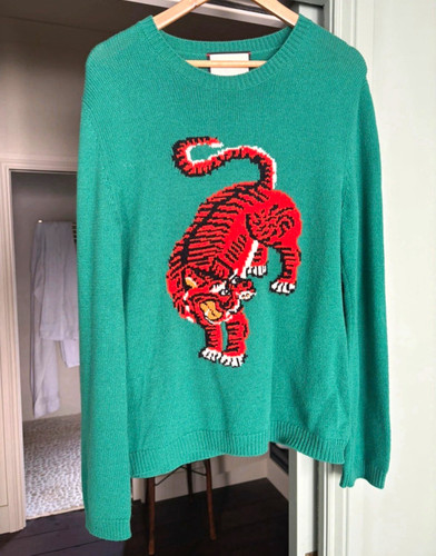 Gucci emerald green tiger - gucci,