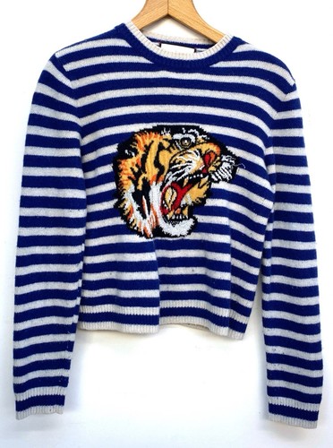 Gucci blue and white striped - blue,