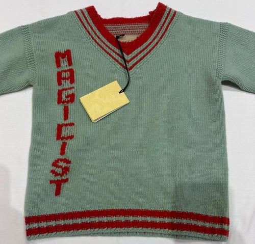 Gucci kids wool neck - wool, v