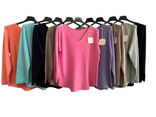 New womens italian soft knit - soft,