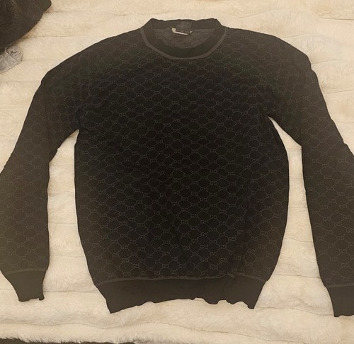 Mens black gucci jumper - mens,