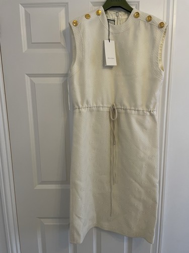Gucci beige dress mid - beige,