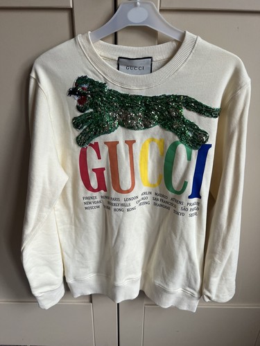Gucci sequin tiger - gucci,