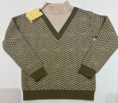 Gucci boys khaki wool - , turtle