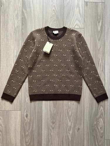 Gucci monogram brown wool - monogram,