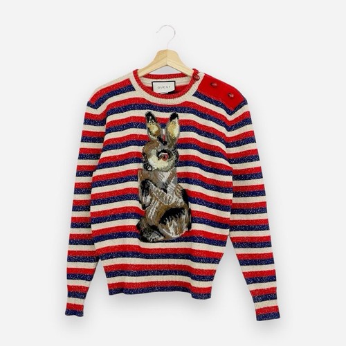 Gucci wool knit striped - striped, rabbit