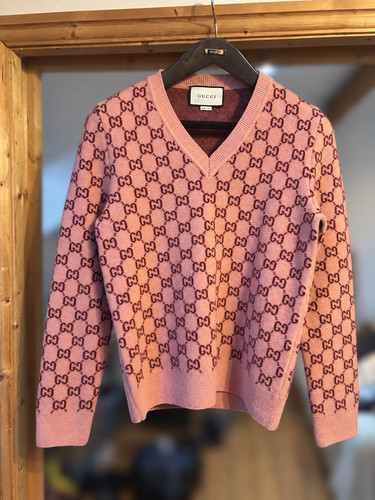 Gucci jacquard knit wool - wool, &